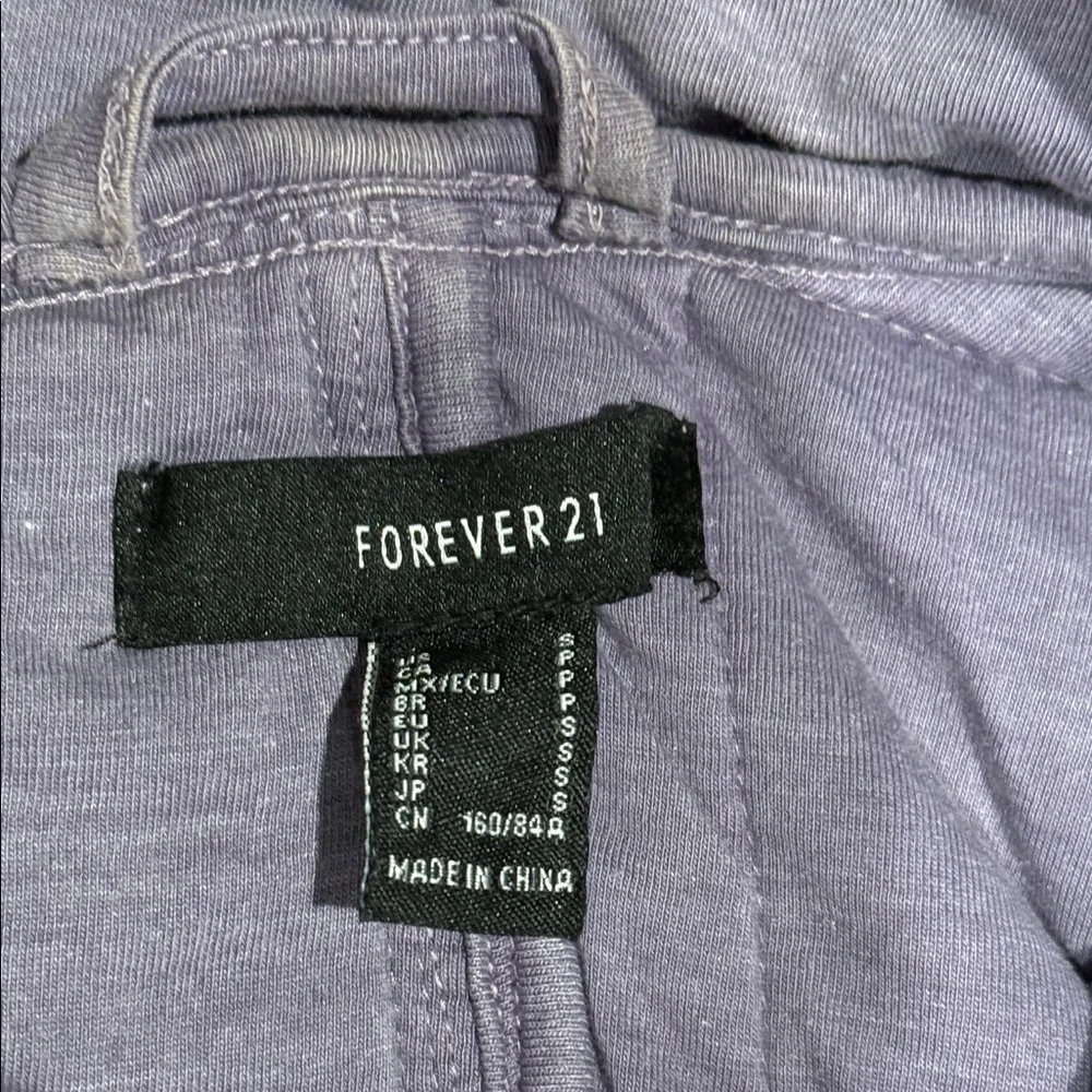 Forever 21 Lavender Puffer Jacket - Picture 3 of 3
